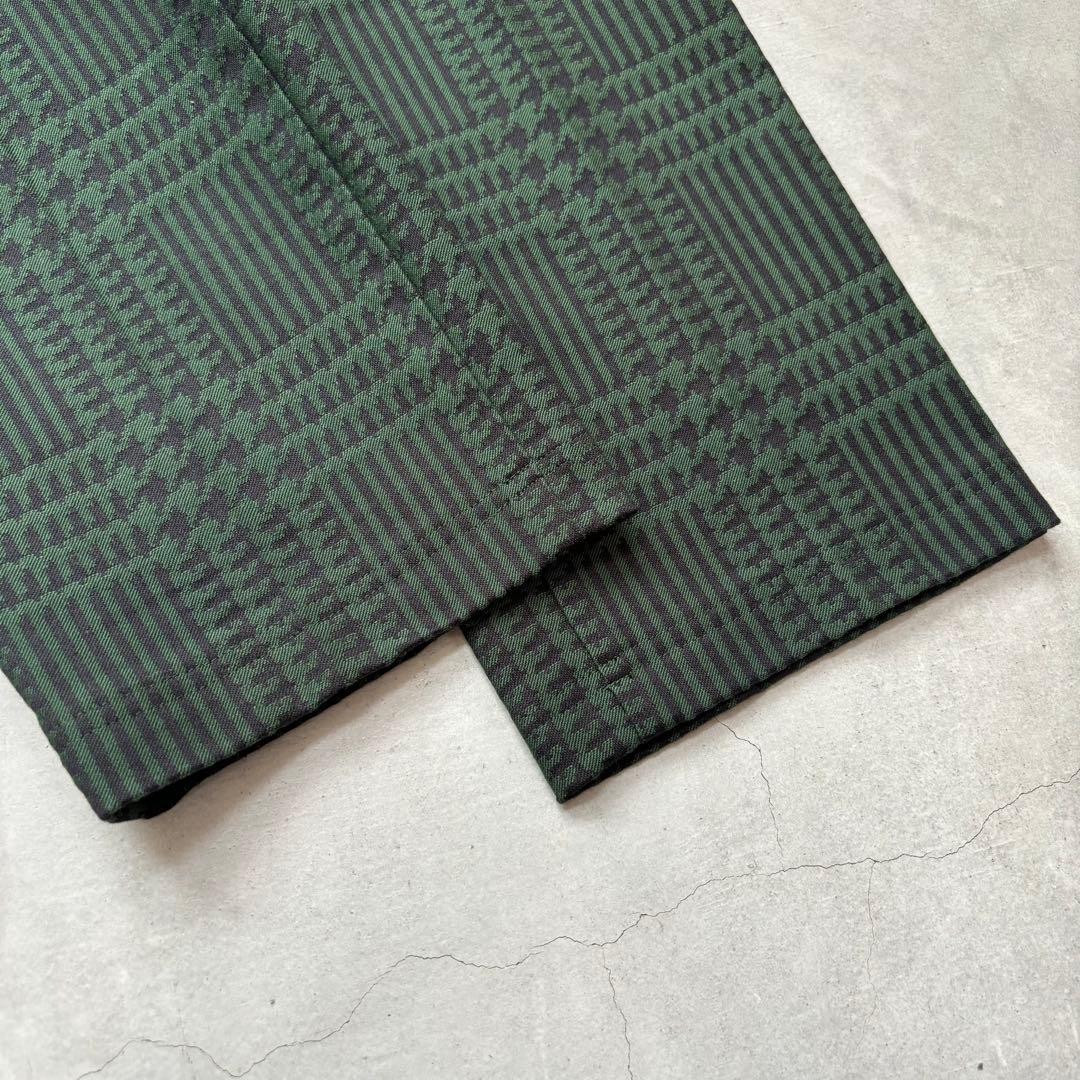 MASTER BUNNY EDITION 千鳥孔子柄 ストレッチ ロングパンツ