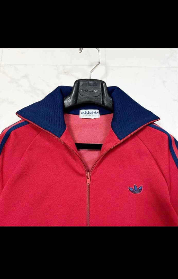 80s デサント製 adidas トラックジャケット
