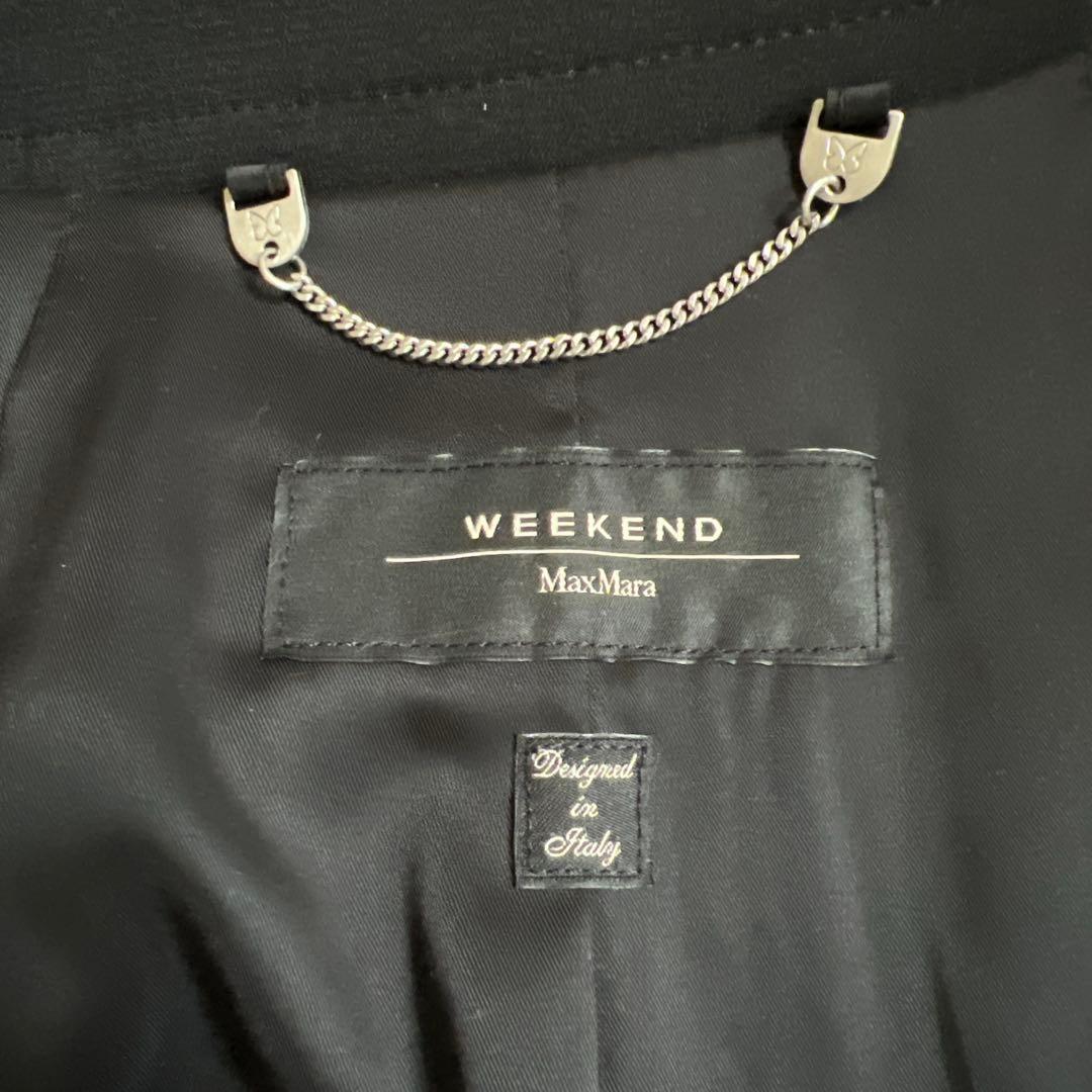 なお✨WEEKEND MaxMara テーラードジャケット ブラック M
