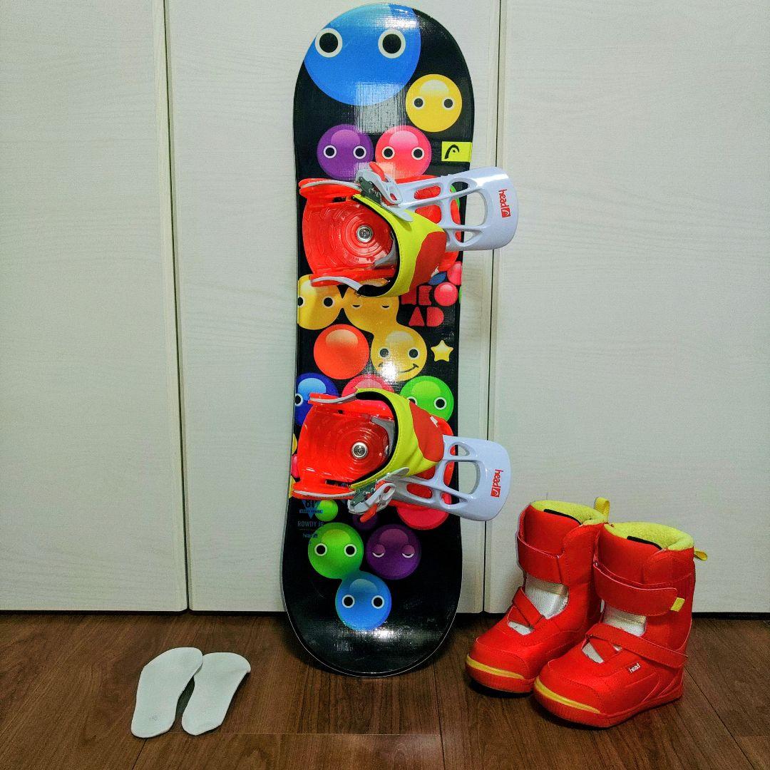 head カラフル スノーボードセット