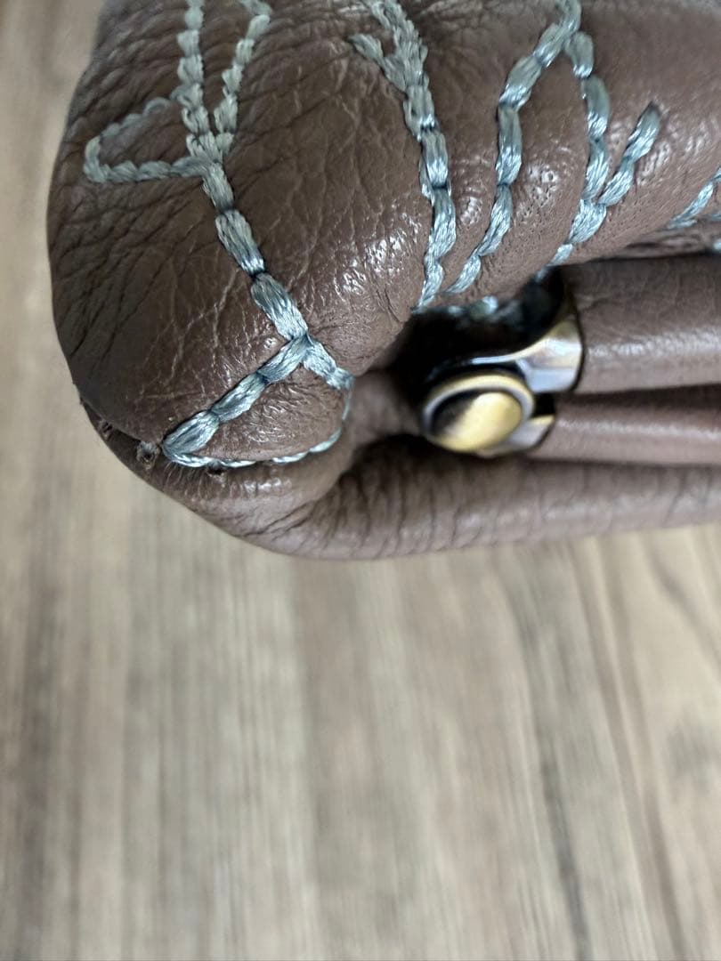 【美品】ゲンテン リサラーソン　genten がま口財布　長財布