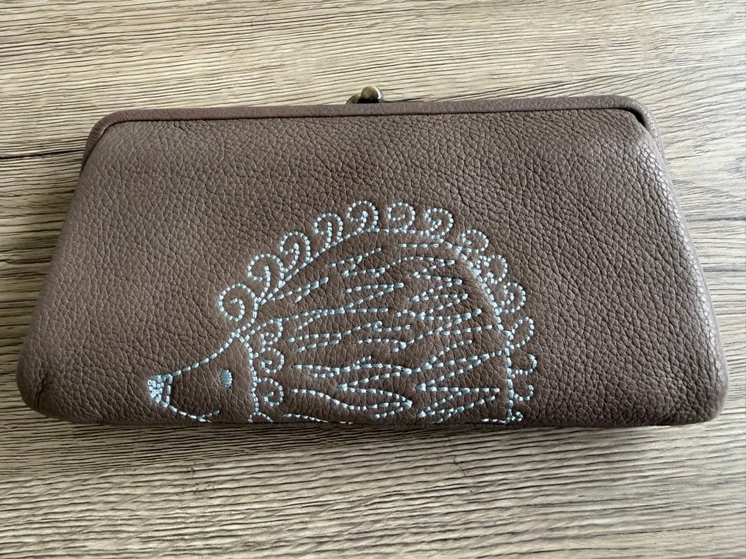 【美品】ゲンテン リサラーソン　genten がま口財布　長財布