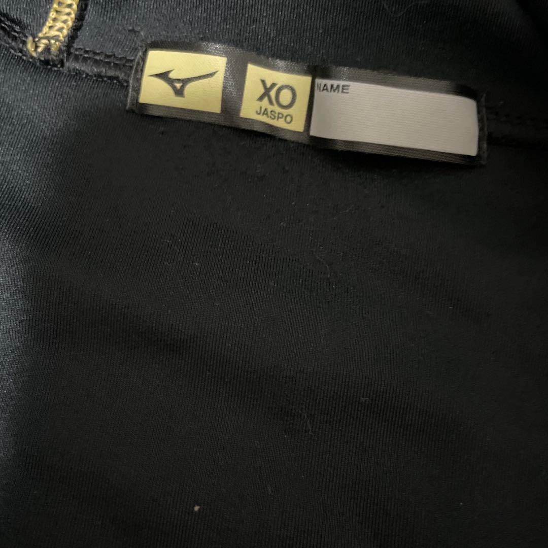 ミズノ グローバルエリート ストレッチフリースパーカー ブラック XO