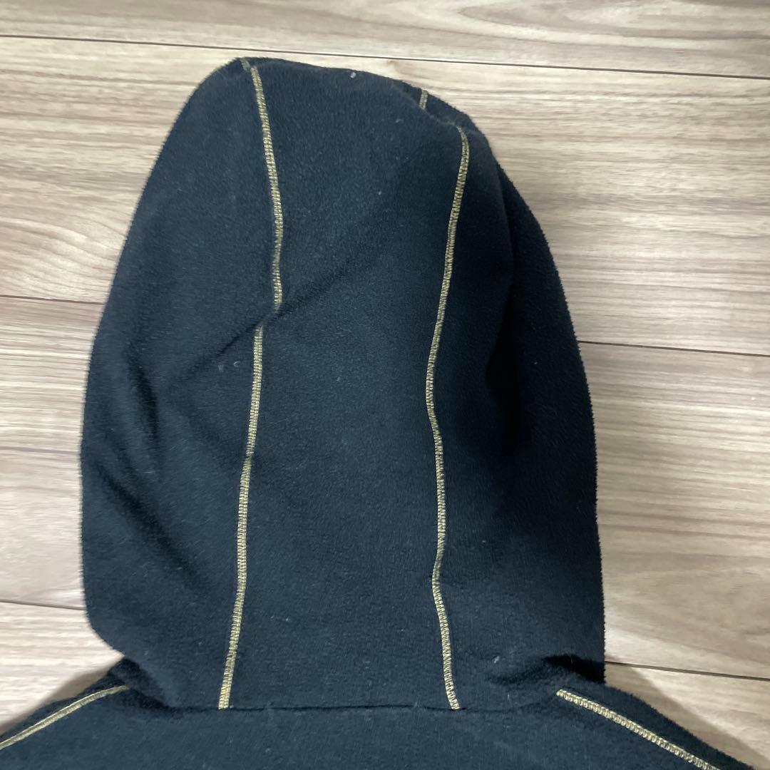 ミズノ グローバルエリート ストレッチフリースパーカー ブラック XO