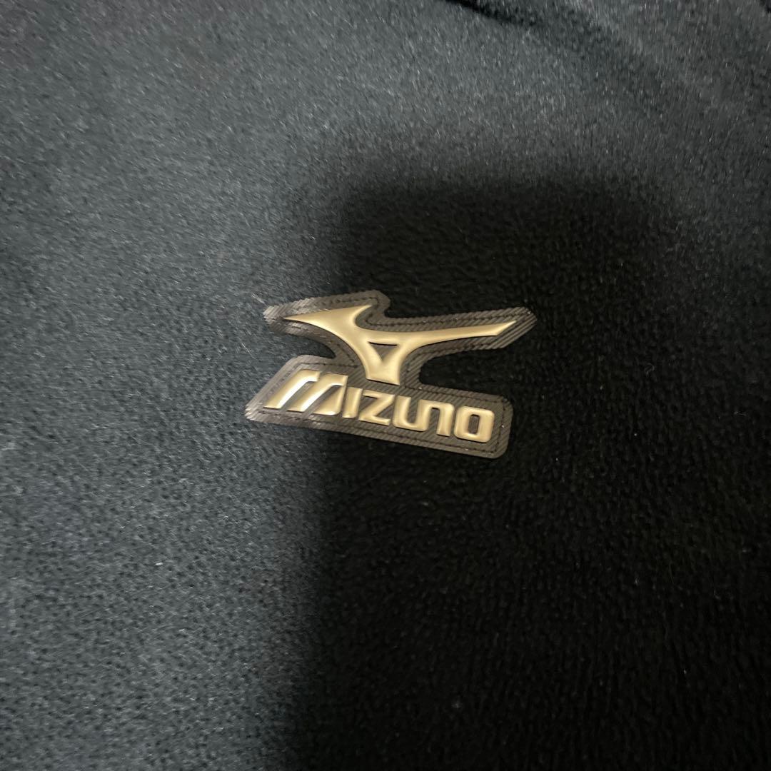 ミズノ グローバルエリート ストレッチフリースパーカー ブラック XO