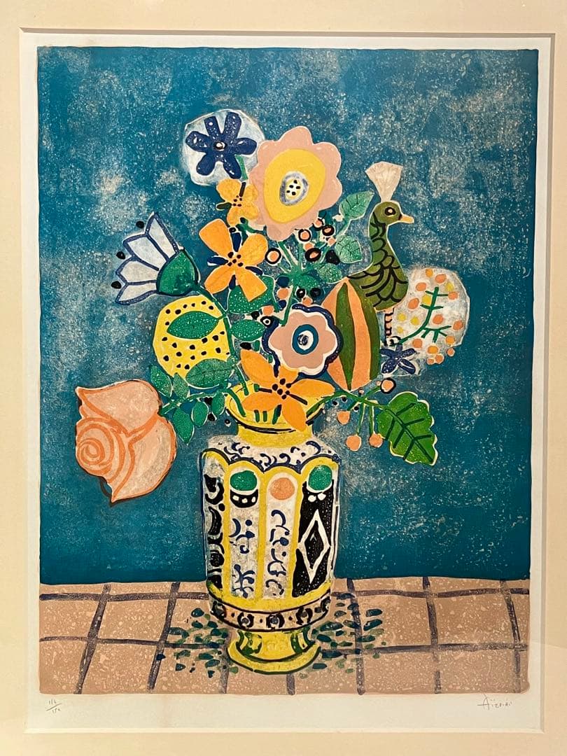 ポール・アイズピリ、大判リトグラフ、Aizpiri、自筆サイン、カルダー、