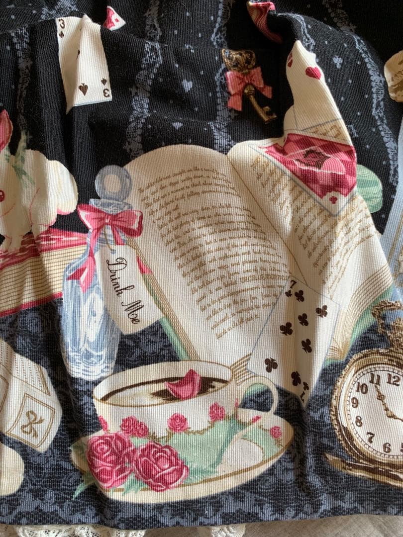 ワンダーストーリー スカート アンジェリックプリティ 不思議の国のアリス プラス