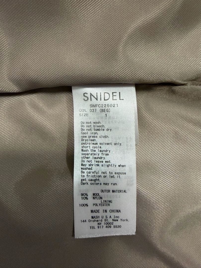 【SALE✨】 SNIDEL ロングコート チェスターコート ウールコート