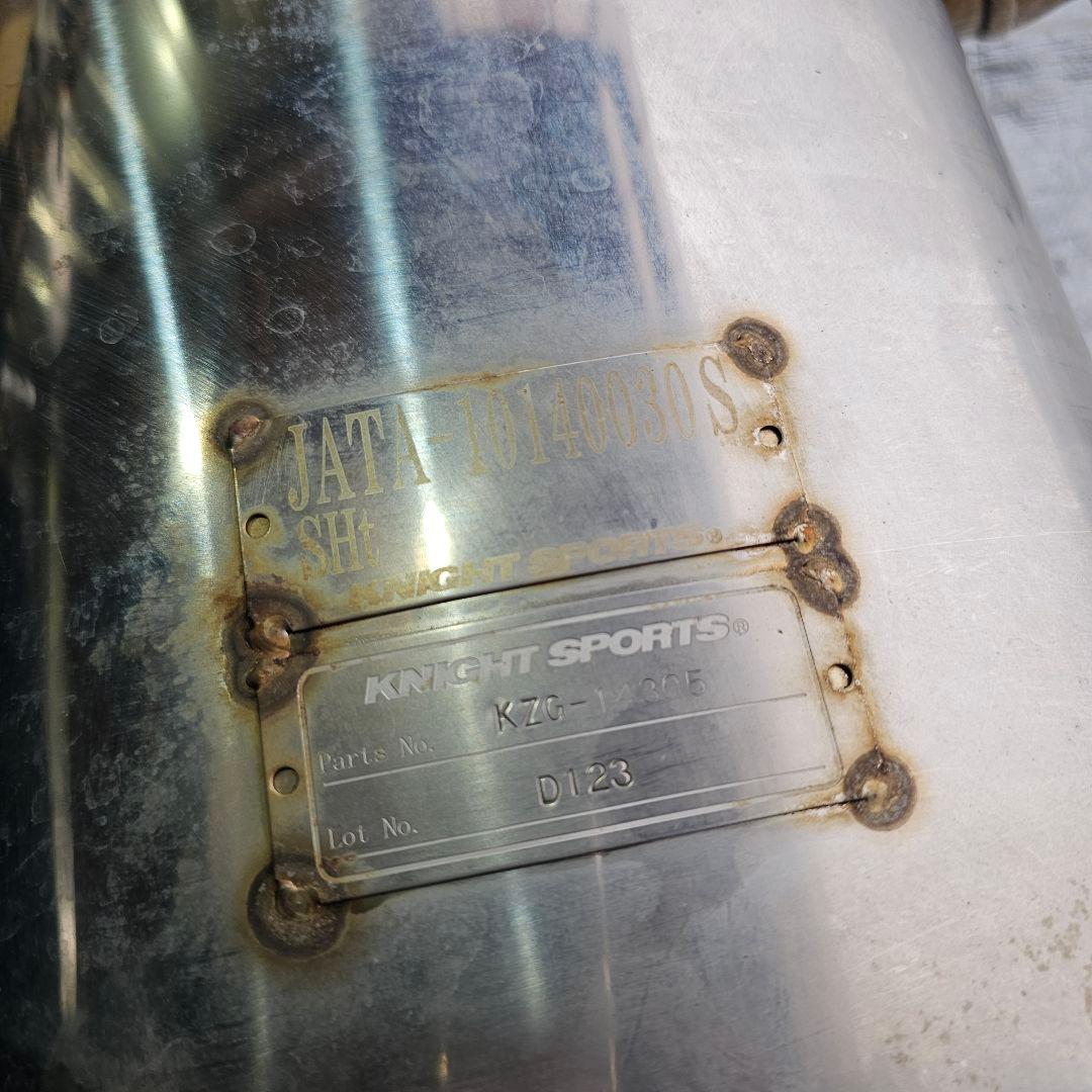 希少品! KNIGHT SPORTS BM2FS マツダアクセラ　ナイトスポーツ