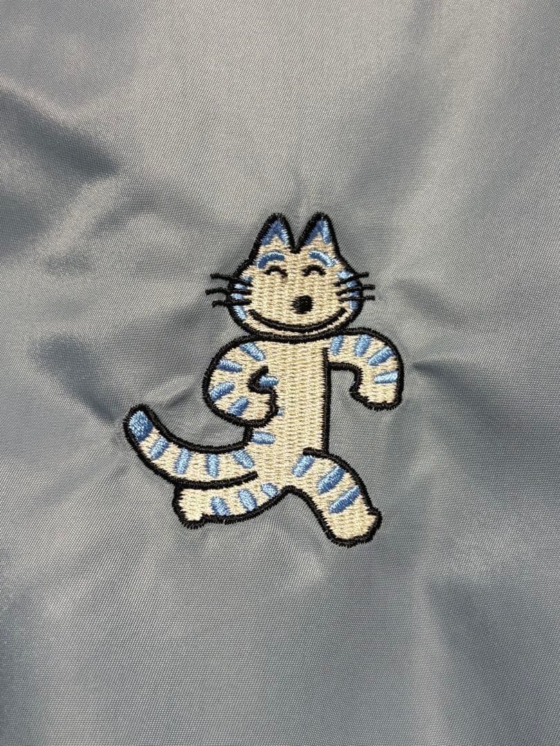 プ*す様 11ぴきのねこ グラニフ graniph スタジャン ブルー 馬場のぼ