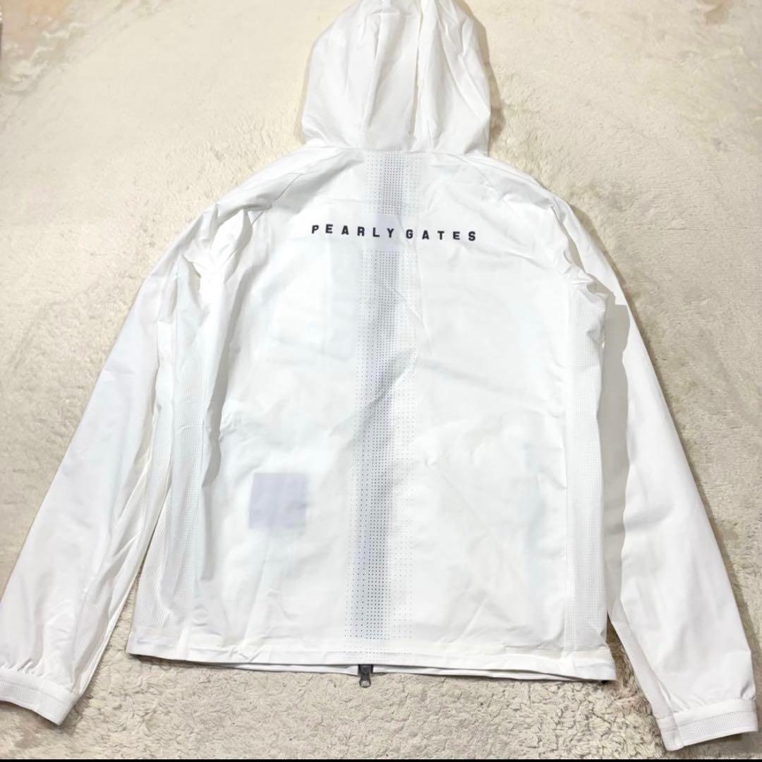《美品》PEARLY GATES フード付 ジップ ナイロンジャケット ゴルフ
