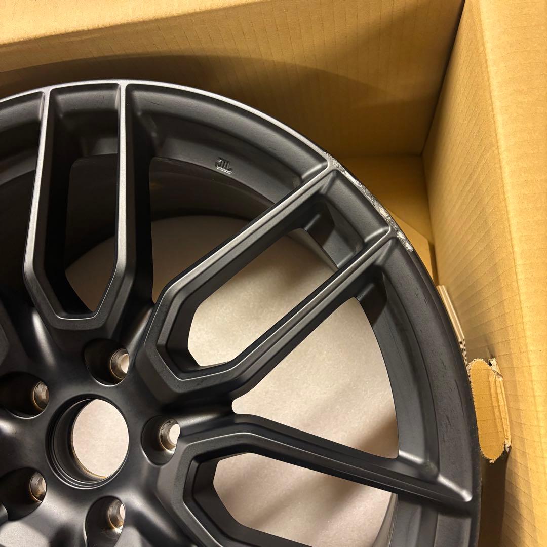 レクサス　IS 30系　マットブラック　BBS 鍛造　9.5j 純正　リヤ