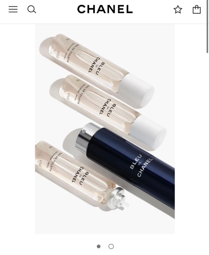 【けいすけ】【新品】BLEU DE CHANEL トラベルスプレイ