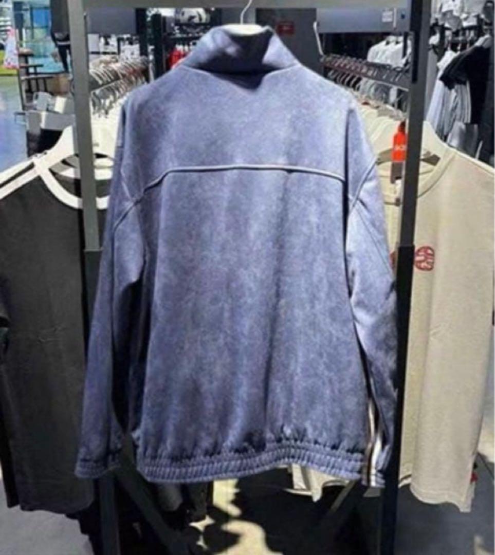 中国限定 アディダス 蛇年トラック スエード ジャケット ブルー M