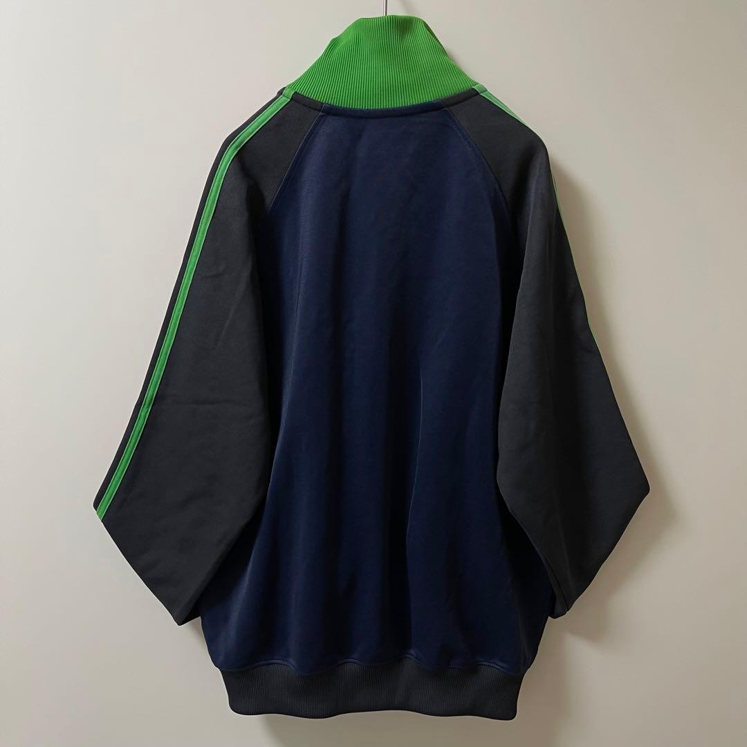 美品】フレッドペリー刺繍トラックジャケットFred古着ジャージトップ　ネイビー紺