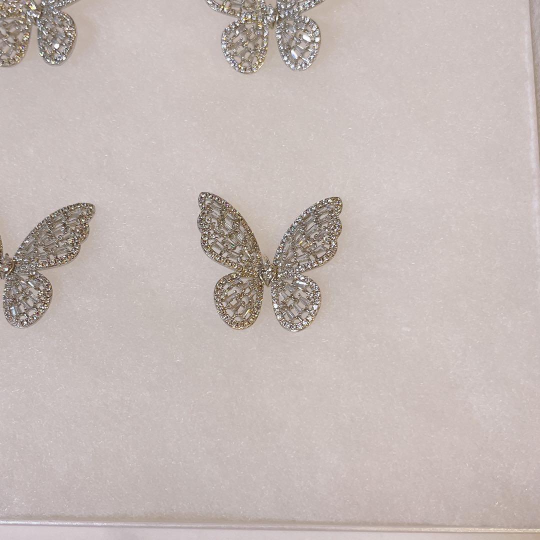 ANNAN WEDDING アンナウェディング 蝶々ピン MA233 4本セット