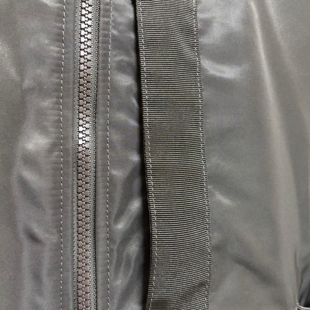 UNIQLO +J MA-1 フライトジャケット ダウン ダークグレー S 美品