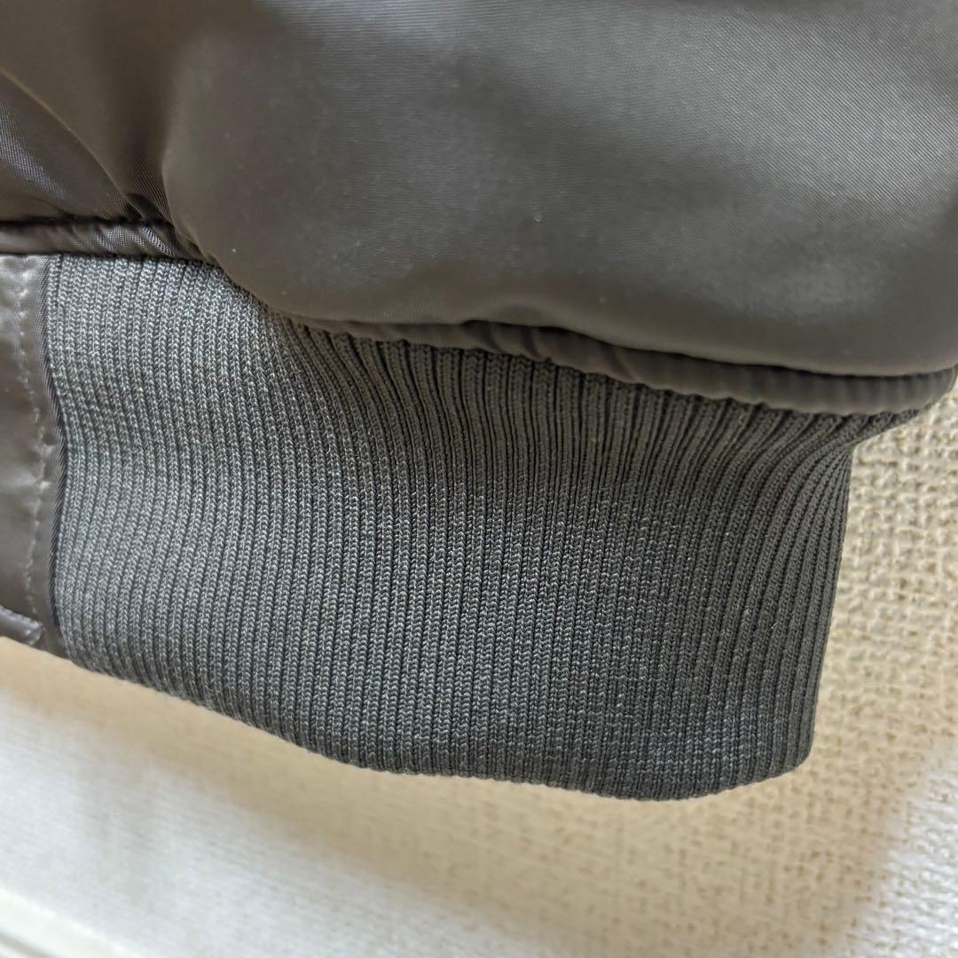UNIQLO +J MA-1 フライトジャケット ダウン ダークグレー S 美品