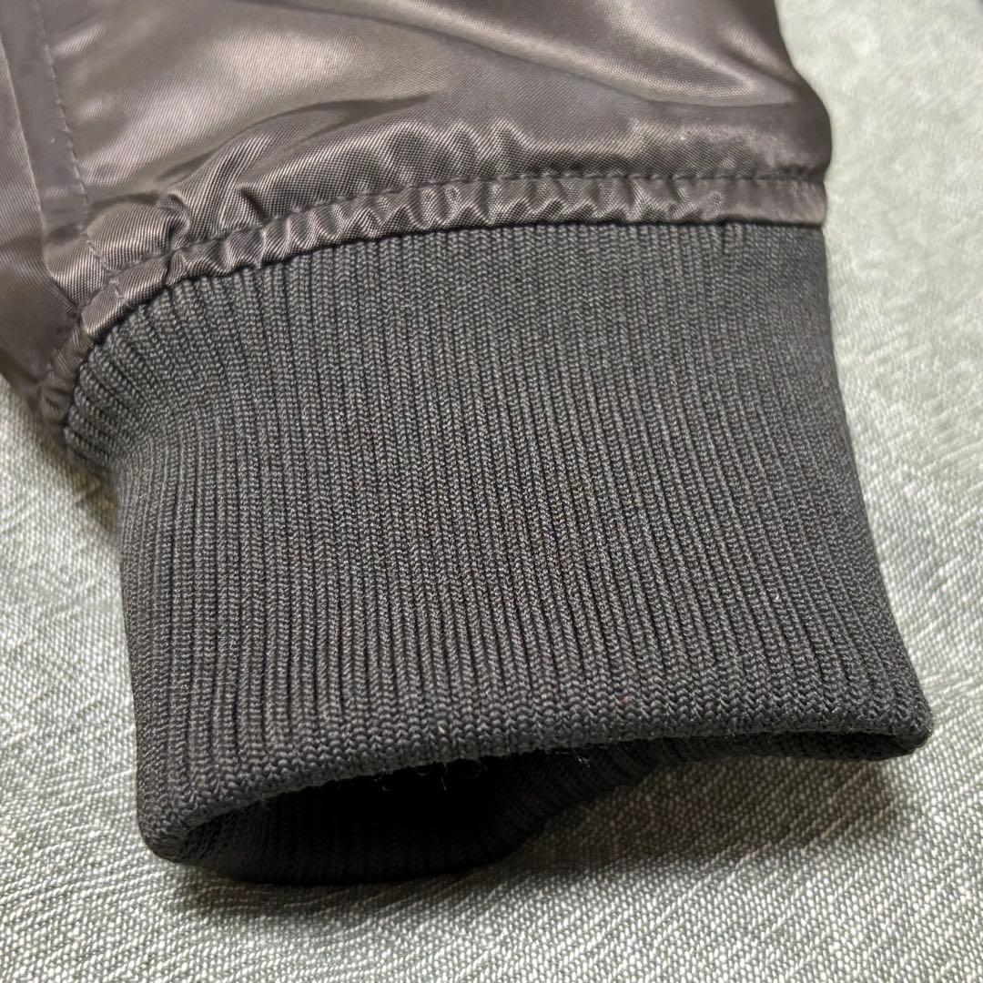 UNIQLO +J MA-1 フライトジャケット ダウン ダークグレー S 美品