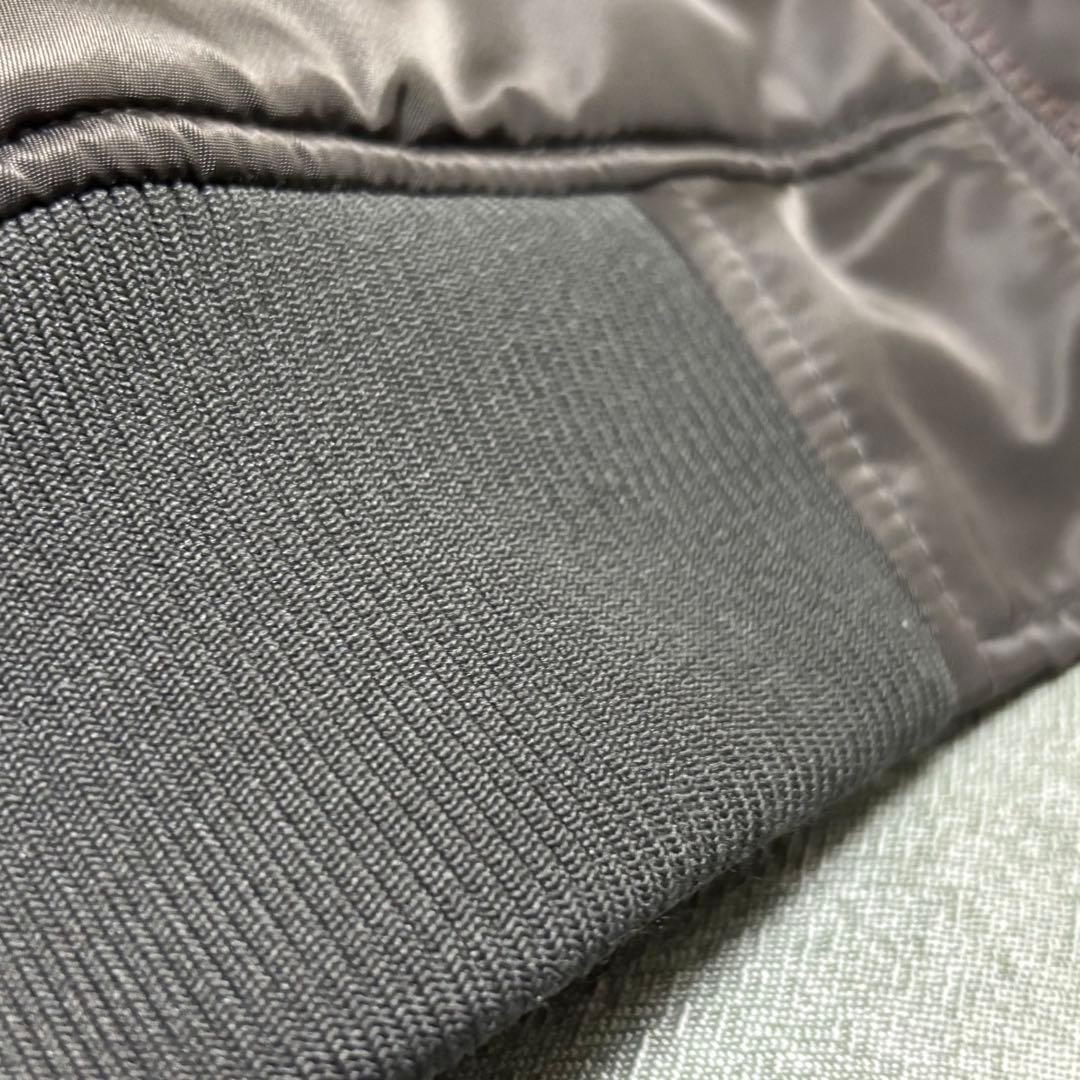 UNIQLO +J MA-1 フライトジャケット ダウン ダークグレー S 美品