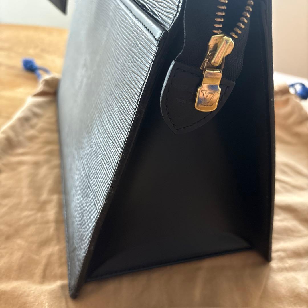 Louis Vuitton エピ　ノワール　リヴィエラハンドバッグ　保存袋付き