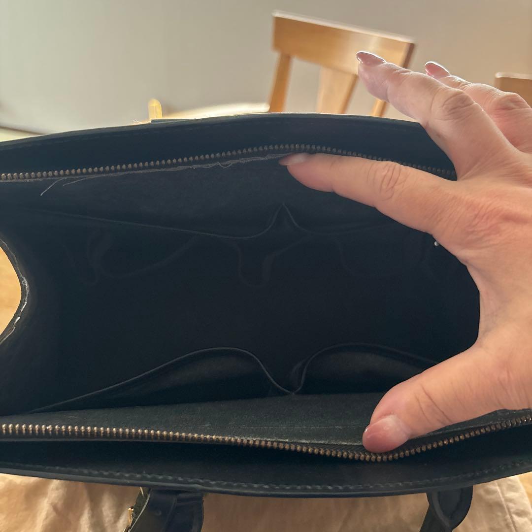 Louis Vuitton エピ　ノワール　リヴィエラハンドバッグ　保存袋付き