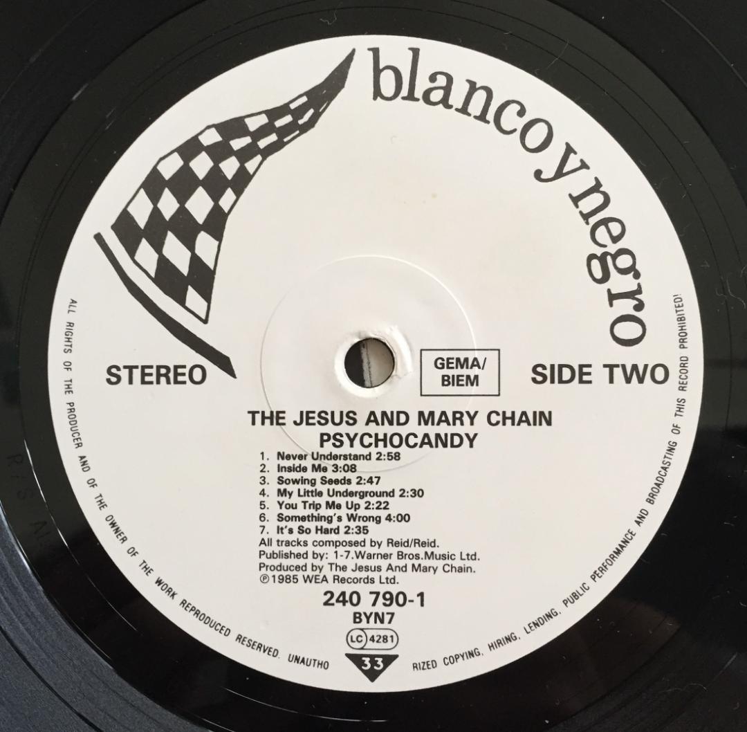 洋楽 The Jesus and Marychain Psychocandy LP
