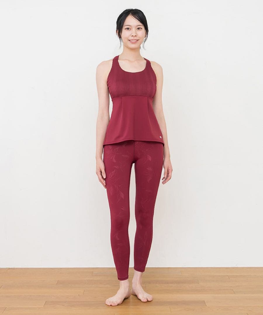 【新品未使用】SUKALAバックフレアタンク　Sサイズ　ローズコッパー