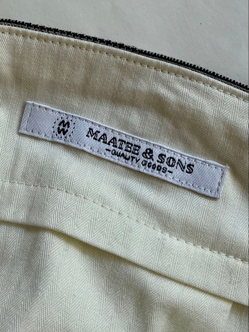 パンツ 23SS MAATEE&SONS MILITARY SLACKS