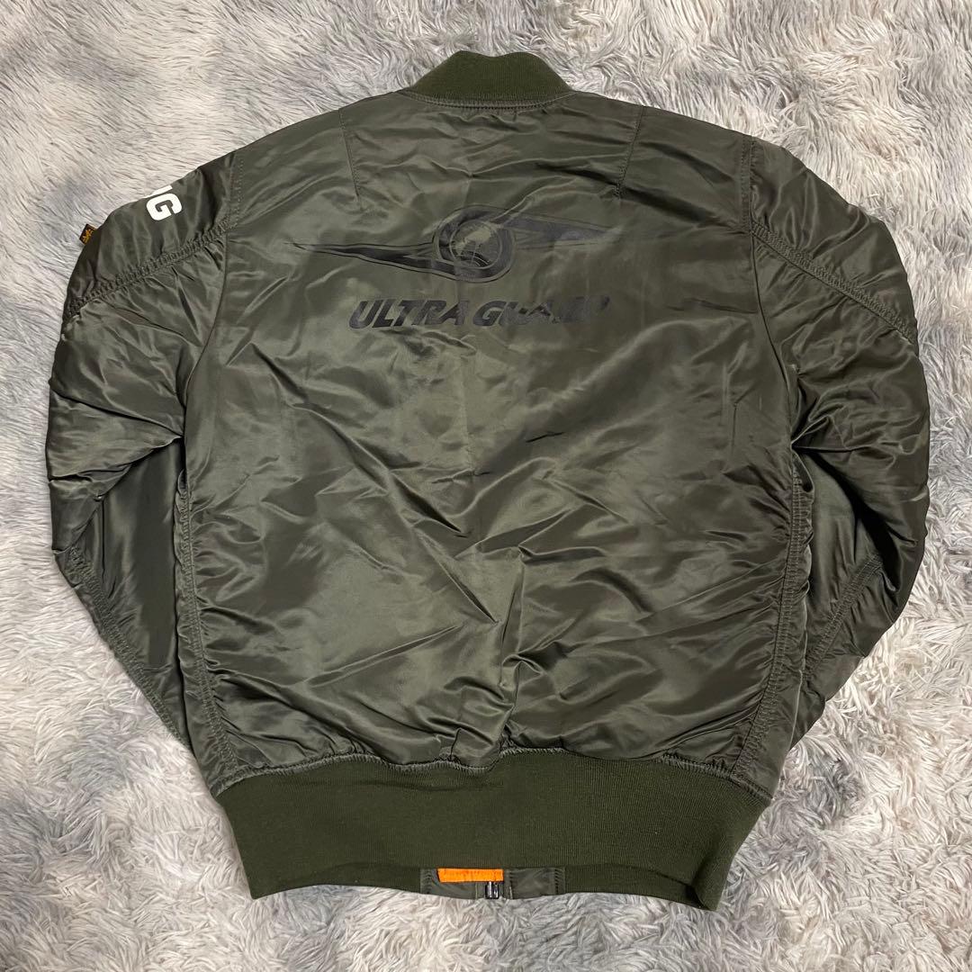 【希少】ALPHA × ウルトラセブン MA-1 ウルトラ警備隊モデル