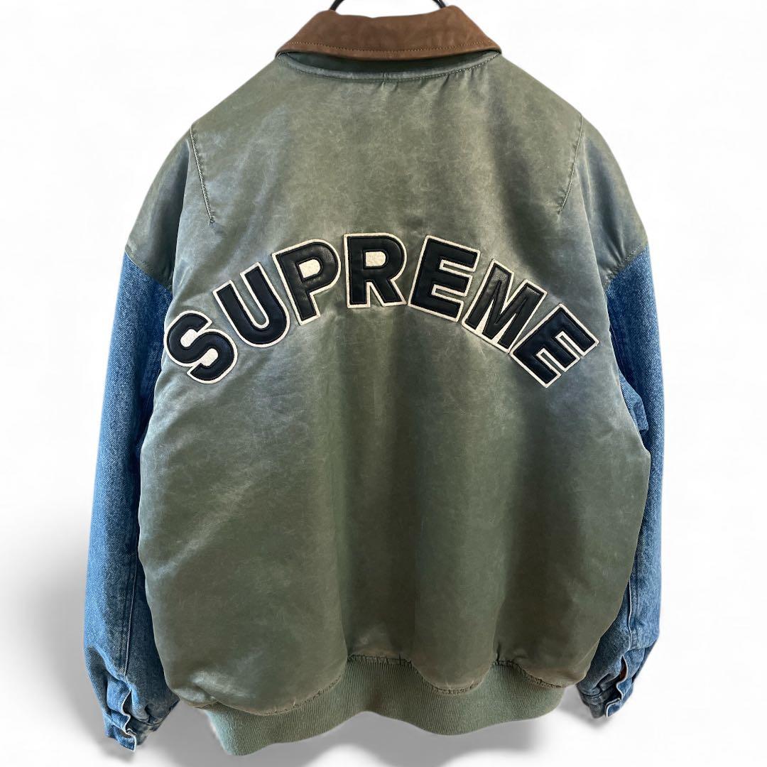 ジャケット・アウター Supreme Denim Sleeve Ma-1 \