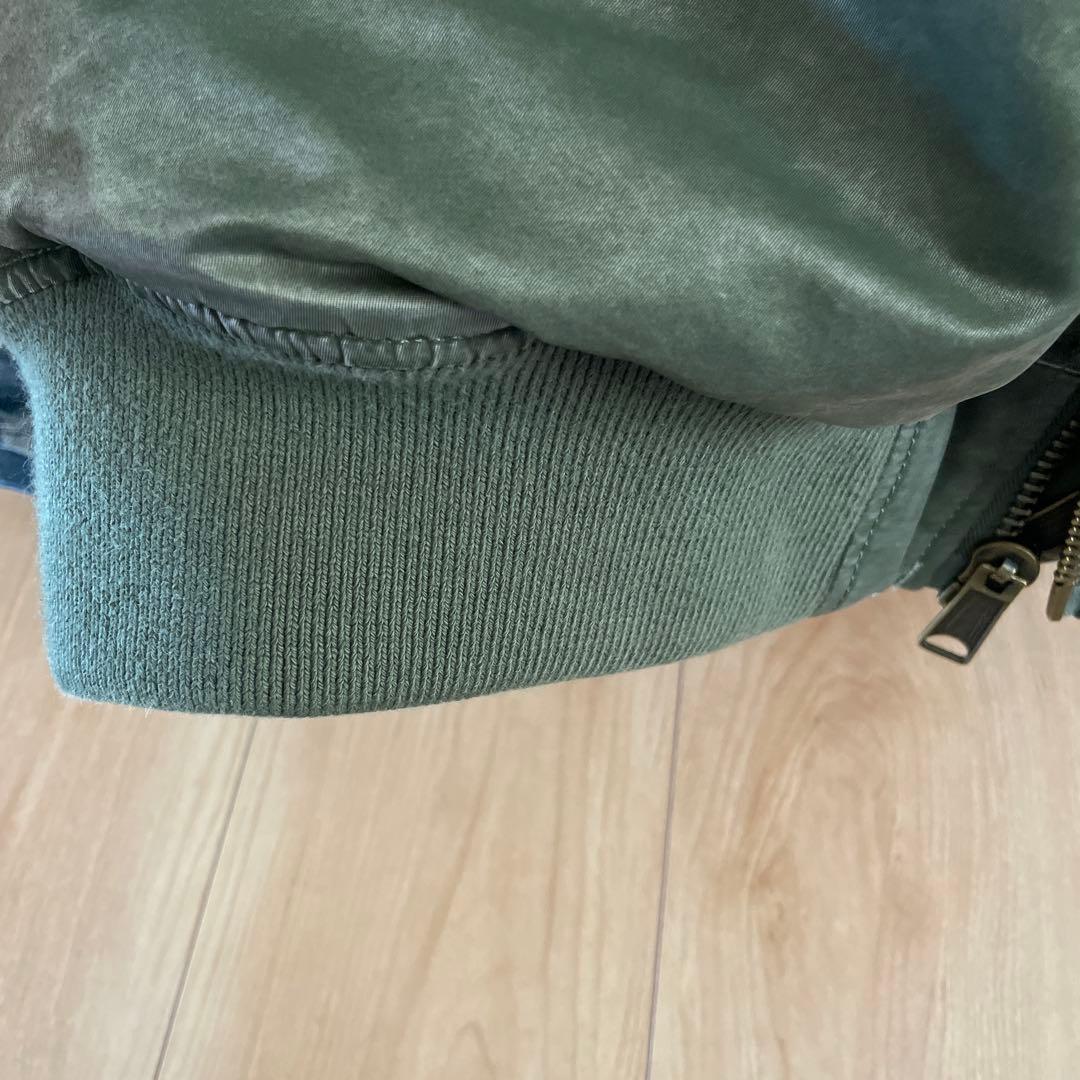 ジャケット・アウター Supreme Denim Sleeve Ma-1 \"Olive\"