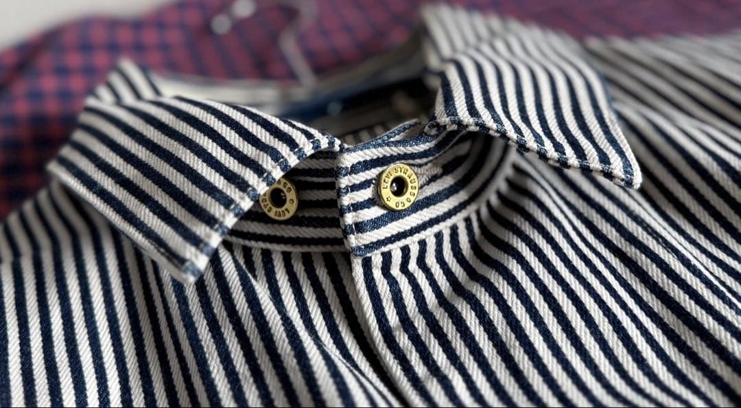 LEVI'S ストライプ トラッカージャケット