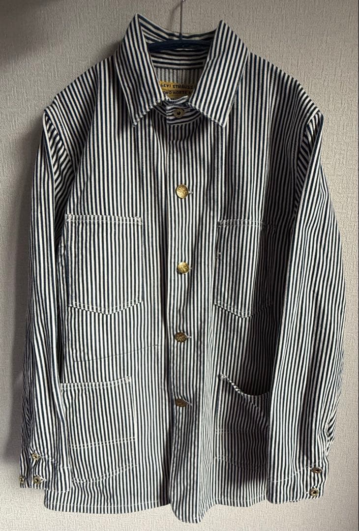 LEVI'S ストライプ トラッカージャケット