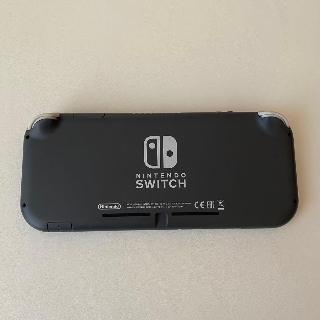 Nintendo Switch Lite グレー 箱なし　2020年製