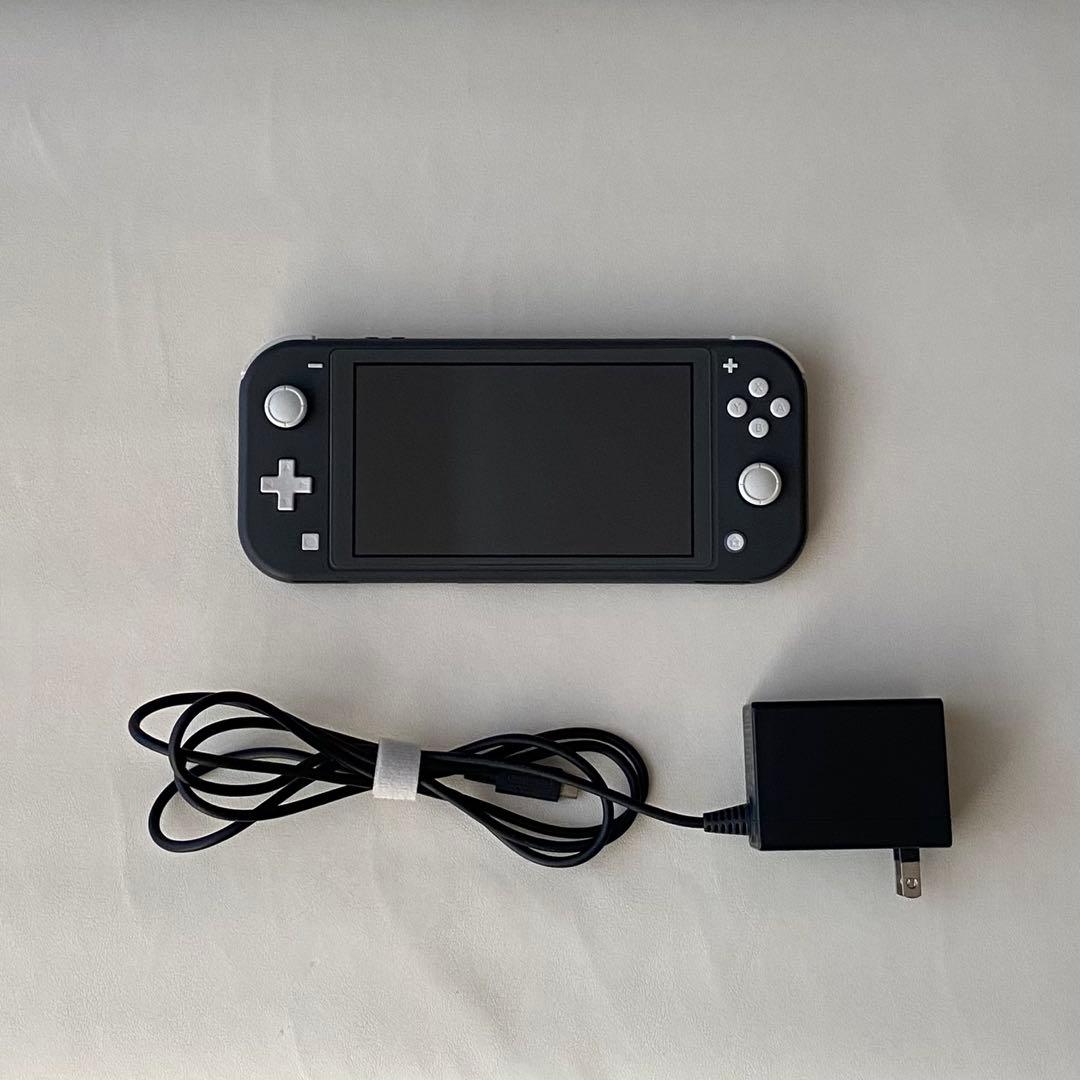 Nintendo Switch Lite グレー 箱なし　2020年製