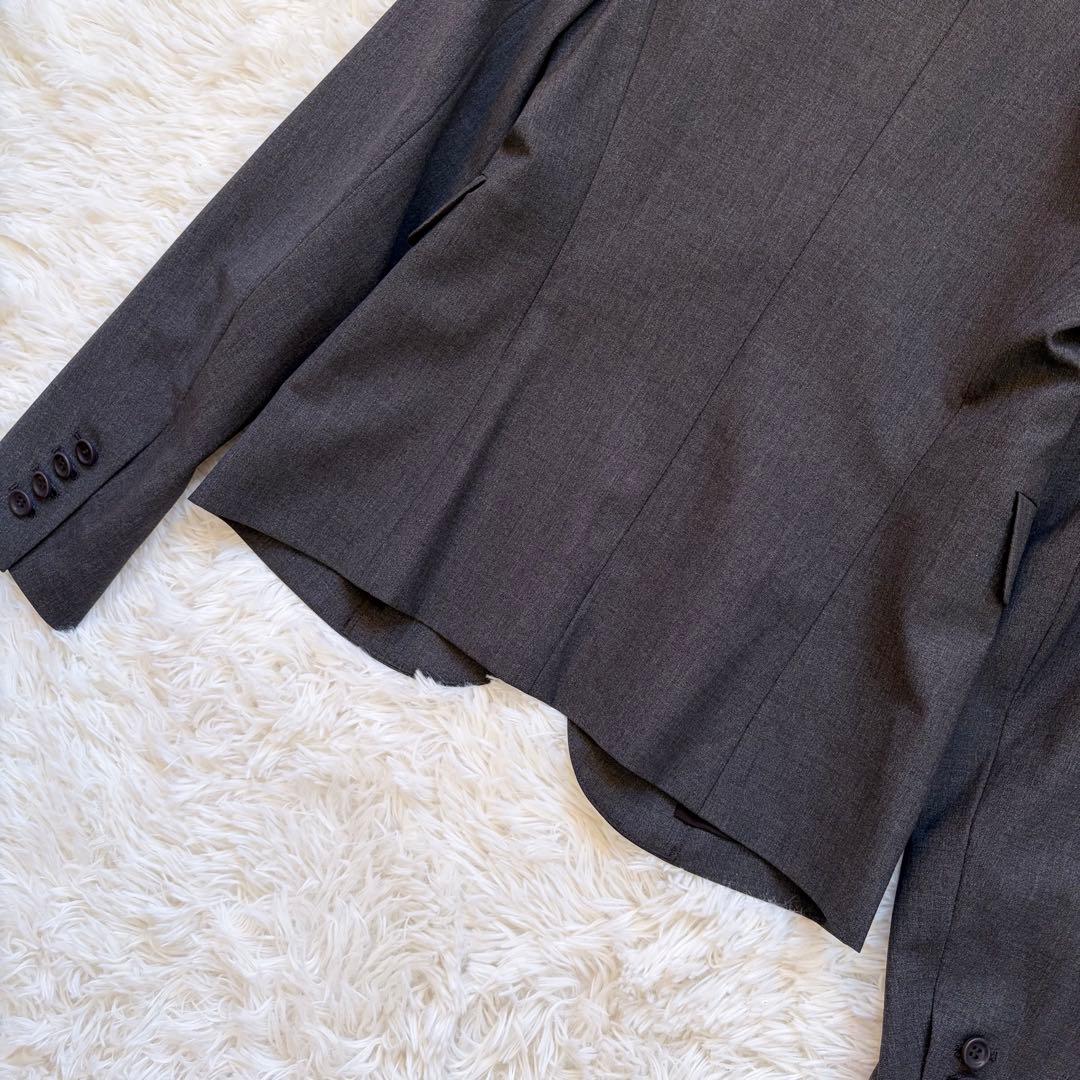 【極美品】 セオリー スーツ セットアップ 日本製 スカート Aライン グレー