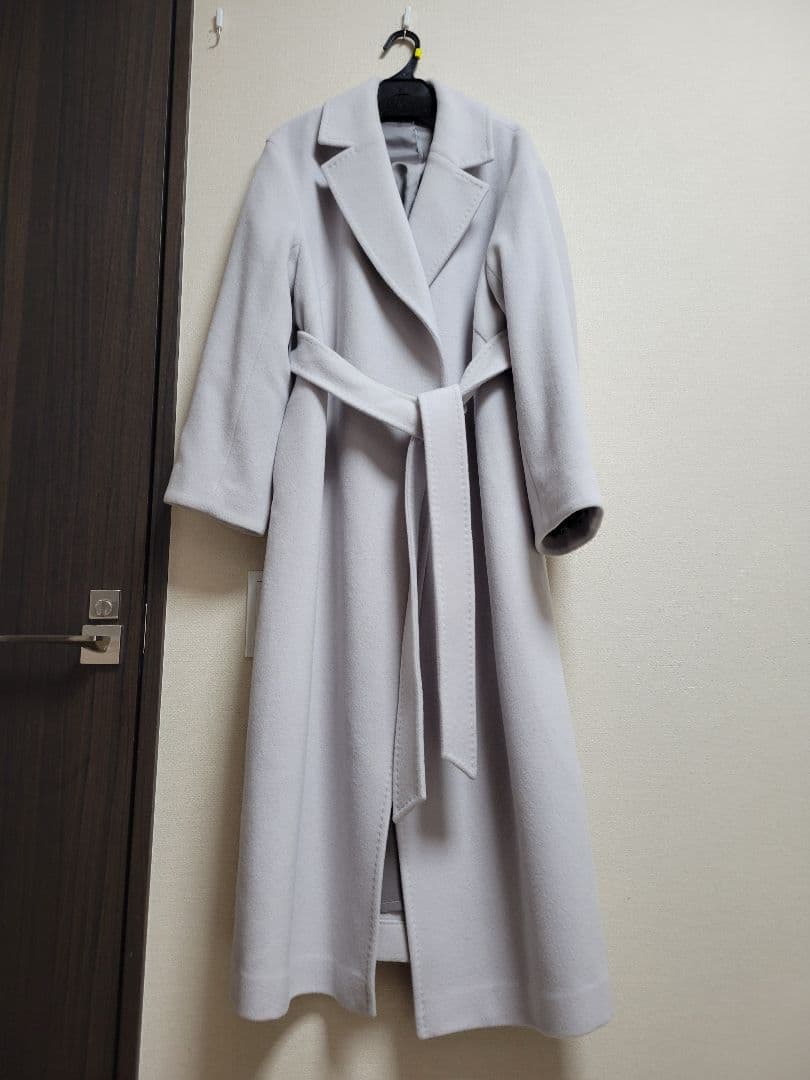 【新品同様美品】SNIDEL ウールヤクベーシックコート LGRY 0