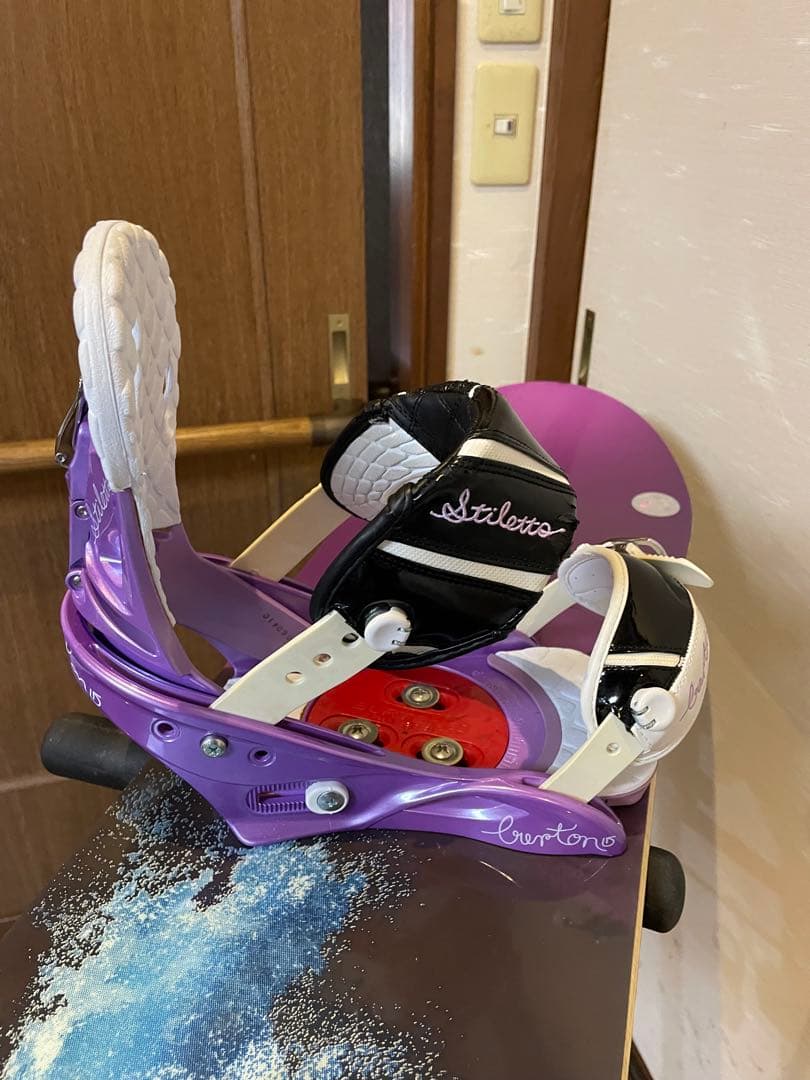 バートン レディス スノーボード141 BIN(M)付 ボードケース３点セット