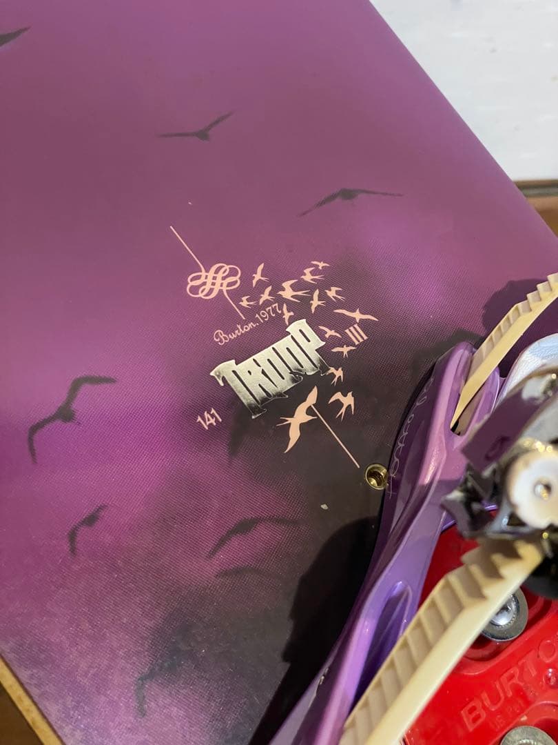 バートン レディス スノーボード141 BIN(M)付 ボードケース３点セット