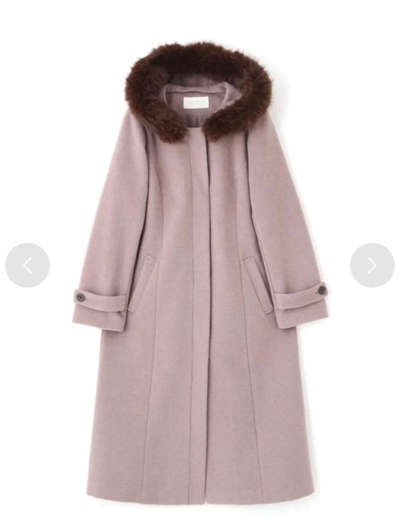 【専用です。】プロポーションボディドレッシング★フードフェイクファーコート