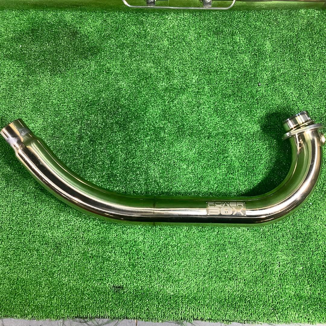 SP忠雄　SR400　パワーボックフルエキ　サイレンサー　エキマニ　取説付き