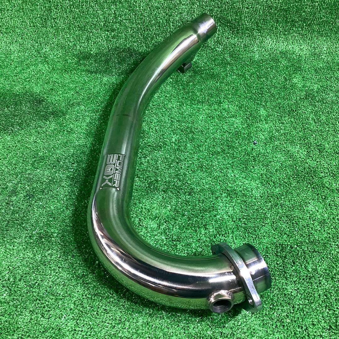 SP忠雄　SR400　パワーボックフルエキ　サイレンサー　エキマニ　取説付き