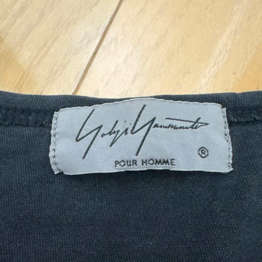 s*様 Yohji Yamamoto POUR HOMME プリントロングTシャ