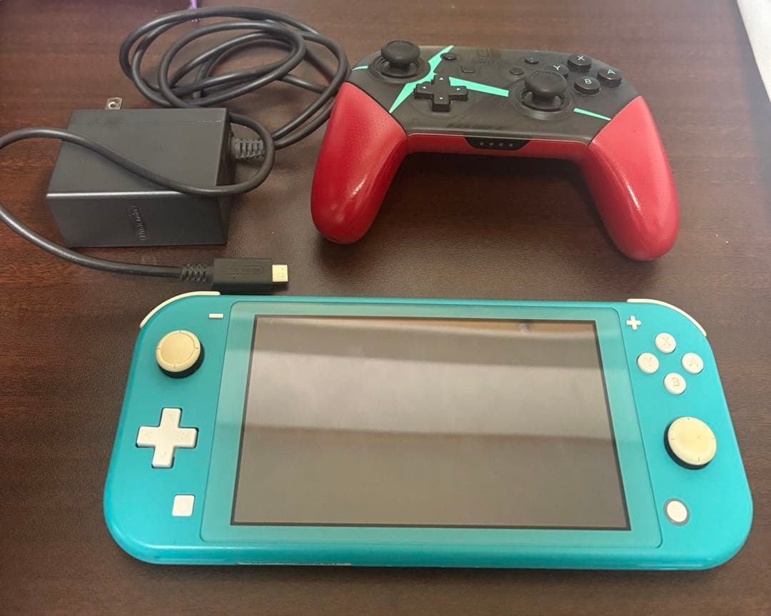 Nintendo Switch Lite ターコイズ + Proコントローラー