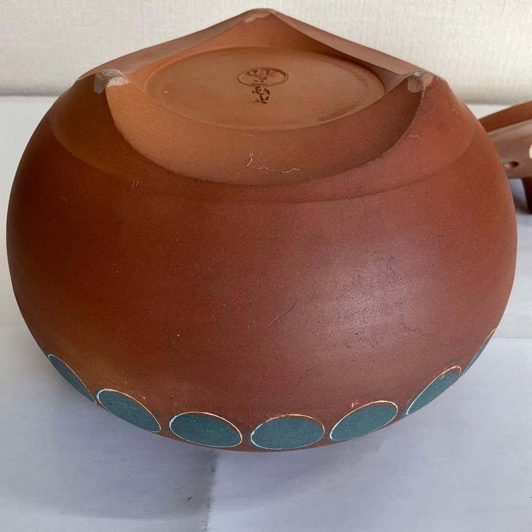 陶芸家　文化功労者、日本芸術院会員　今井政之作　象嵌彩窯変　蟹文香炉