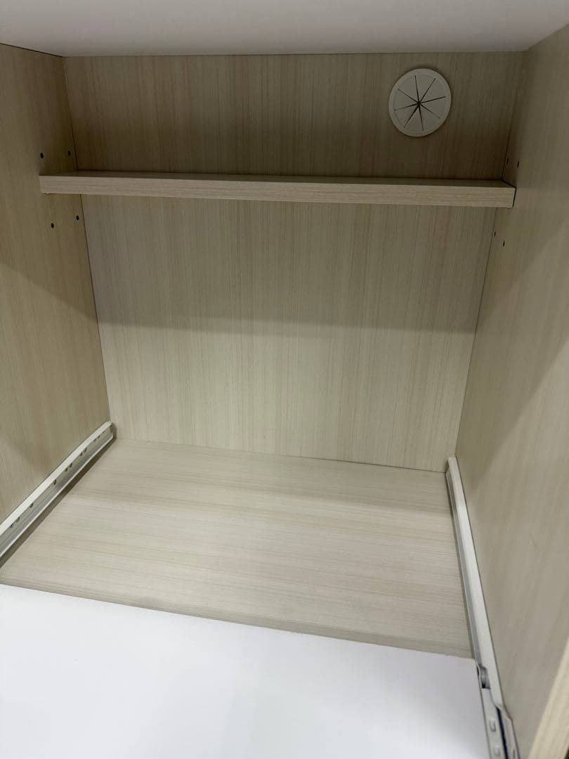 【洗浄消毒作業済】【美品】ニトリ　レンジ台　ブリエ　NRE 10575 食器棚