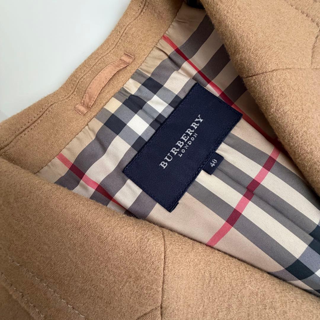 バーバリーロンドン ♡ ウール テーラードジャケット キャメル