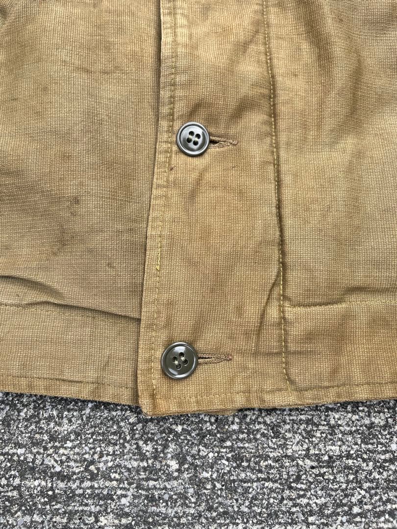 ゆ*ん様 40s USN N-1 デッキジャケット　ブルゾン　ミドル丈　ステンシ