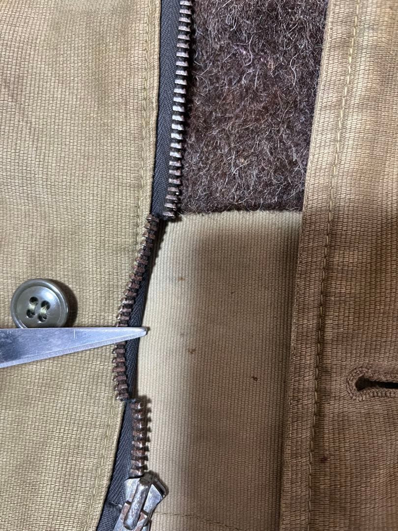 ゆ*ん様 40s USN N-1 デッキジャケット　ブルゾン　ミドル丈　ステンシ